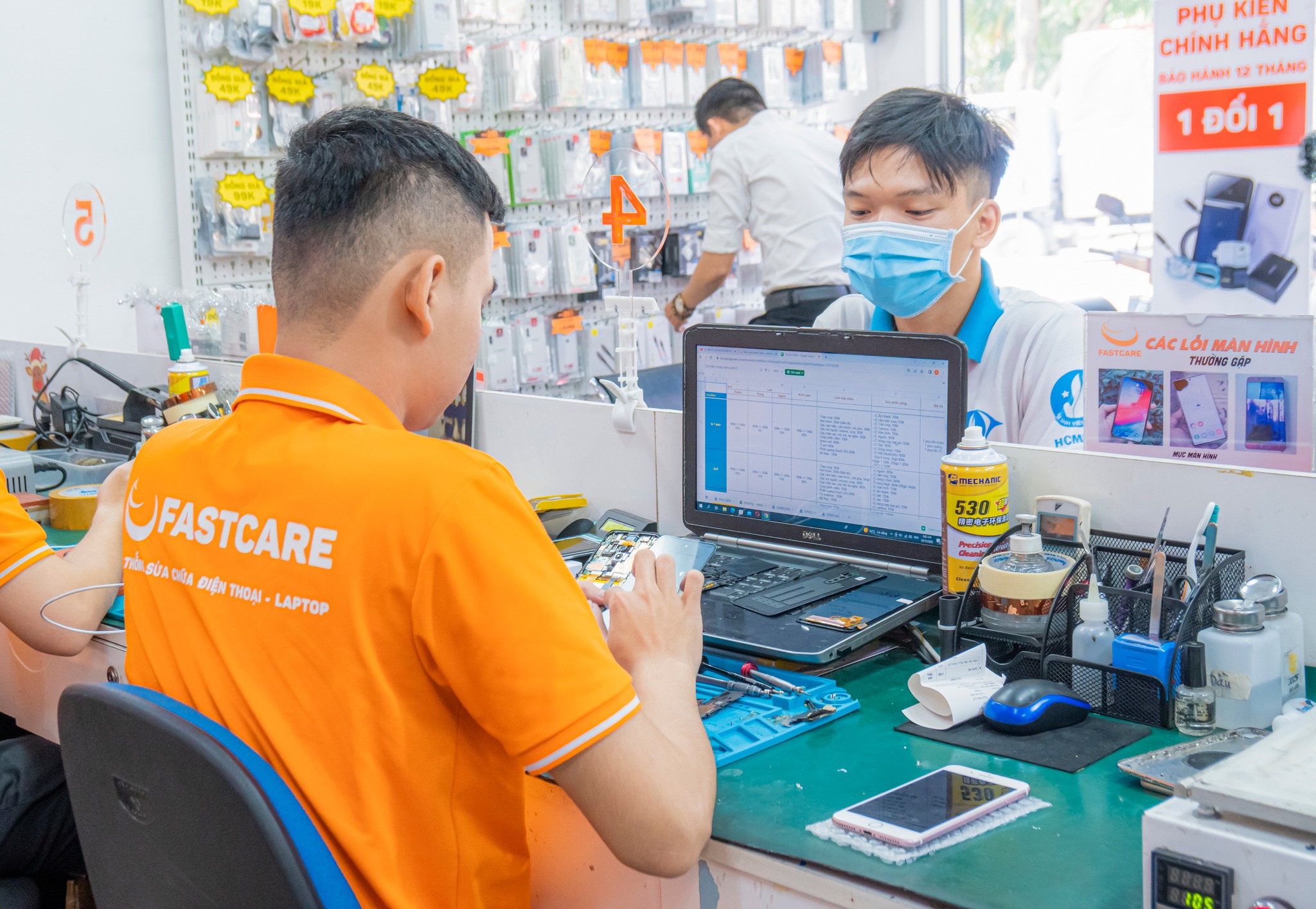 Trung tâm thay màn hình điện thoại - Fastcare ảnh 3