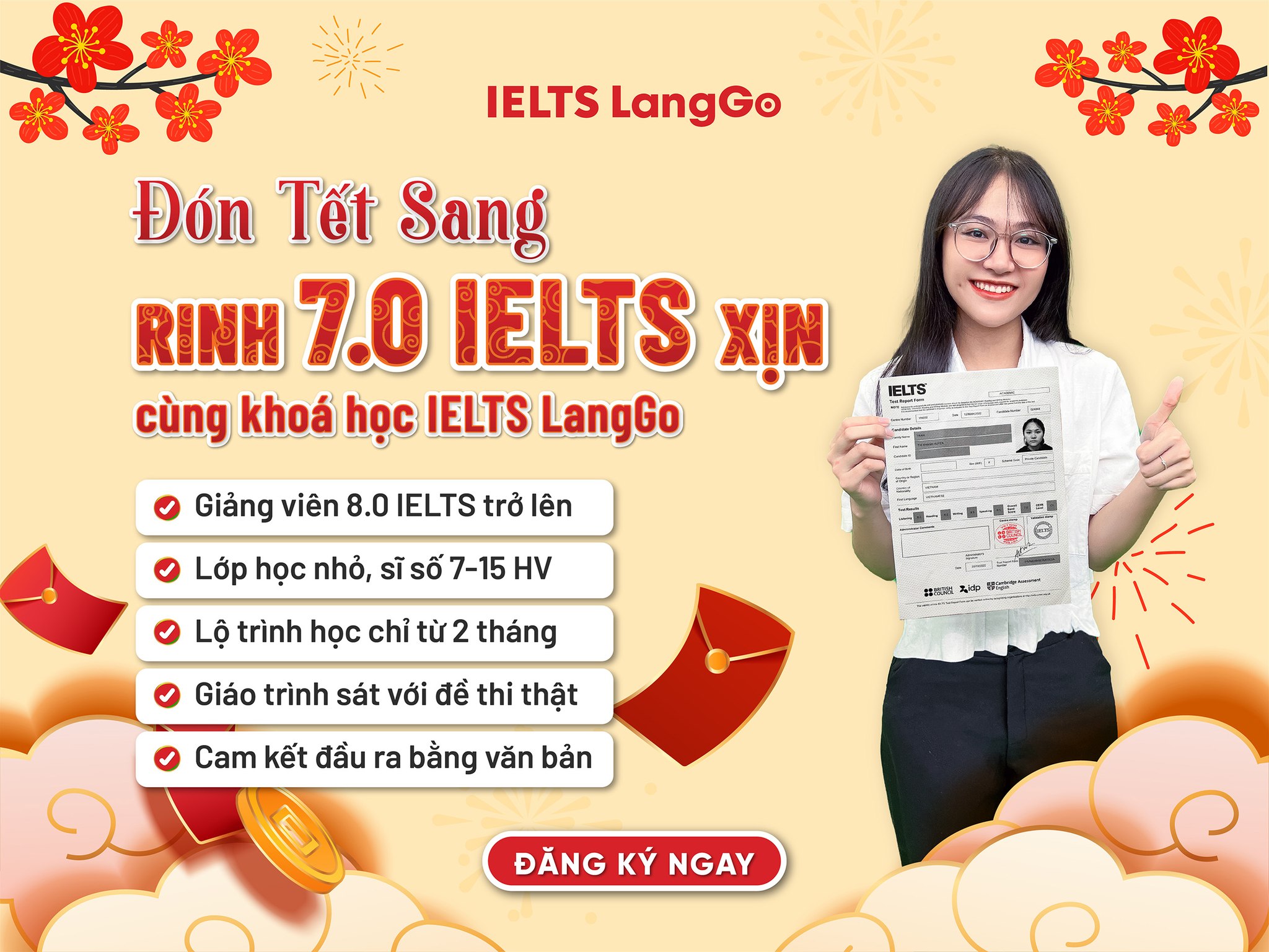 Luyện Thi IELTS LangGo ảnh 1