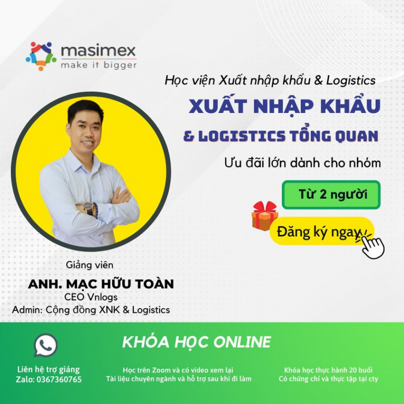 Masimex - Đào tạo xuất nhập khẩu - Logistics ảnh 2