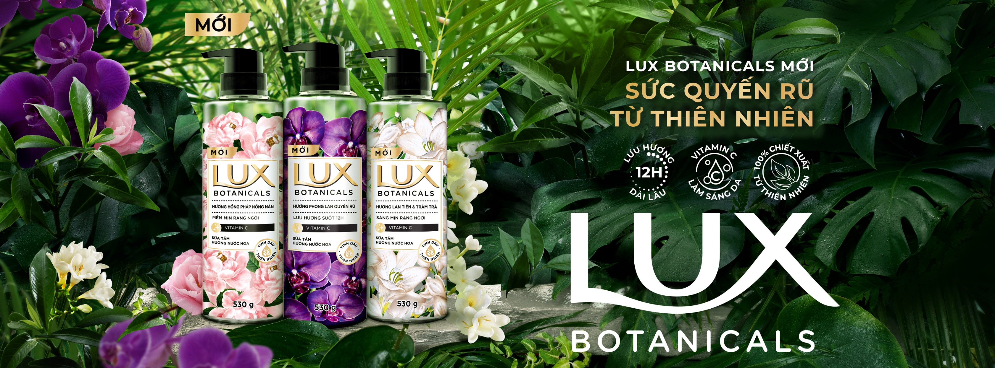 Sữa tắm nước hoa thơm Lux Botanicals ảnh 1