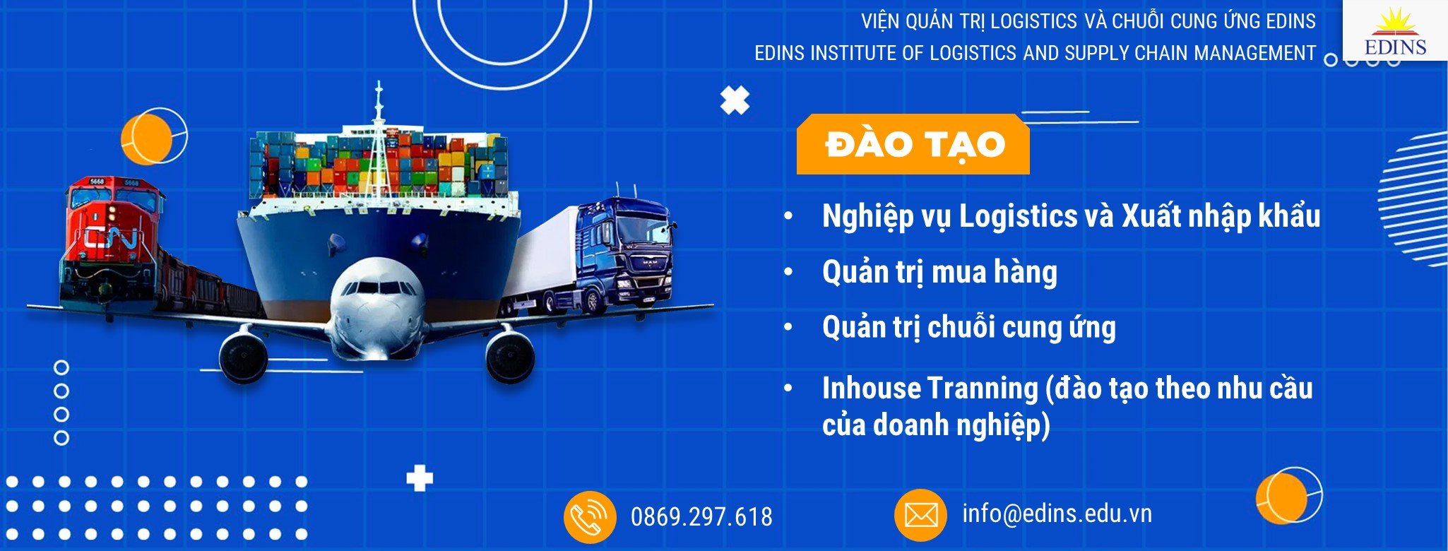 Viện Quản Trị Logistics Và Chuỗi Cung Ứng EDINS ảnh 2