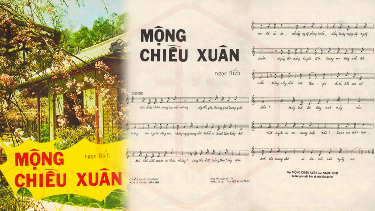 Lời bài hát Mộng Chiều Xuân ảnh 2