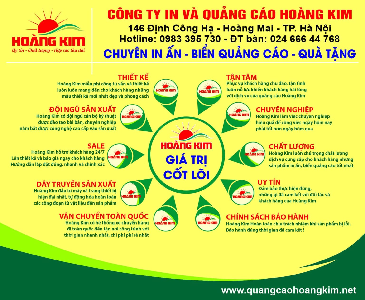 Công ty In và Quảng cáo Hoàng Kim ảnh 1