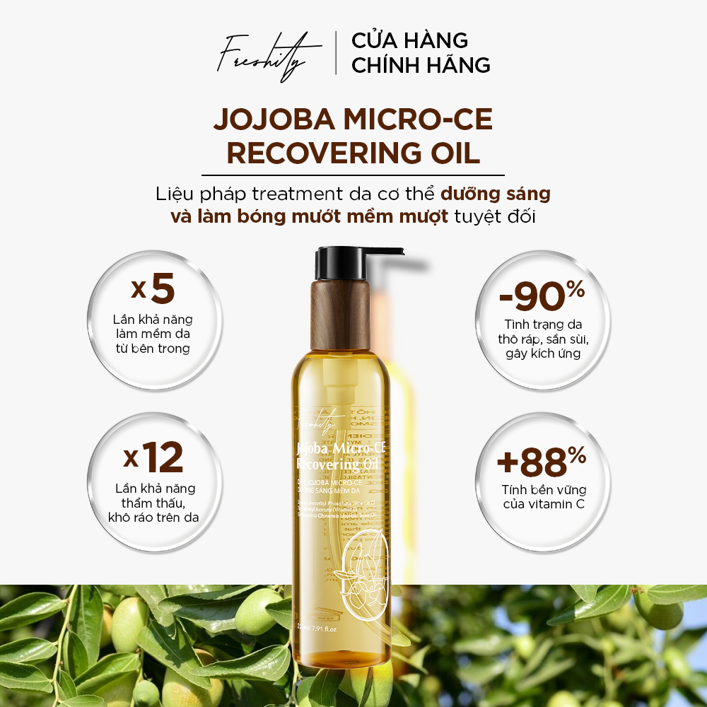 Dầu dưỡng Jojoba Freshity ảnh 2