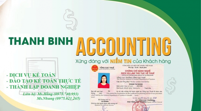 Dịch vụ Kế toán Thanh Bình ảnh 1