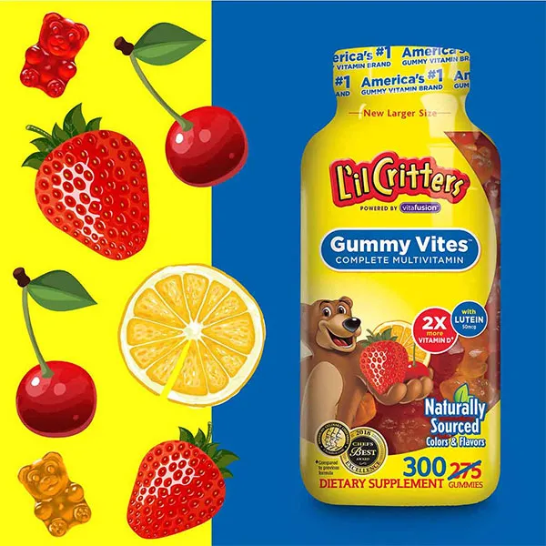 Kẹo dẻo Lil Critter Gummie Vite ảnh 2