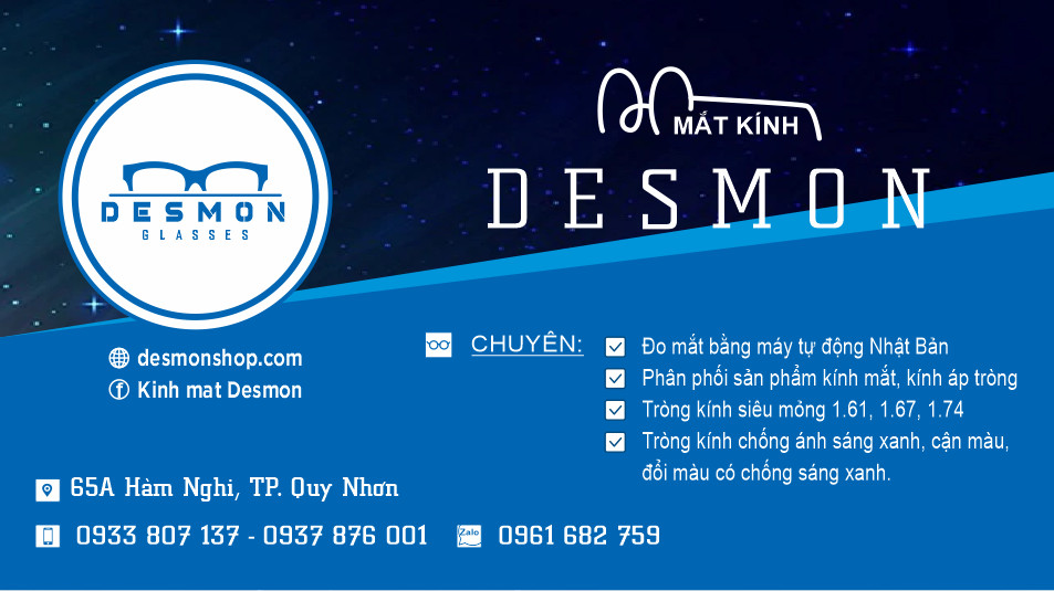 Kính mắt DESMON ảnh 1