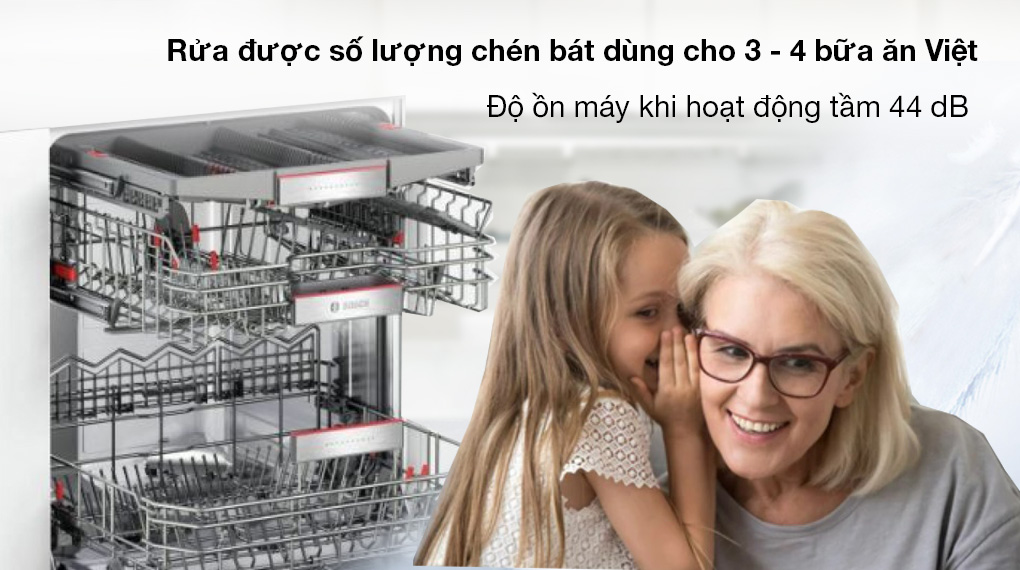 Máy rửa chén độc lập Bosch SMS4ECI14E ảnh 2