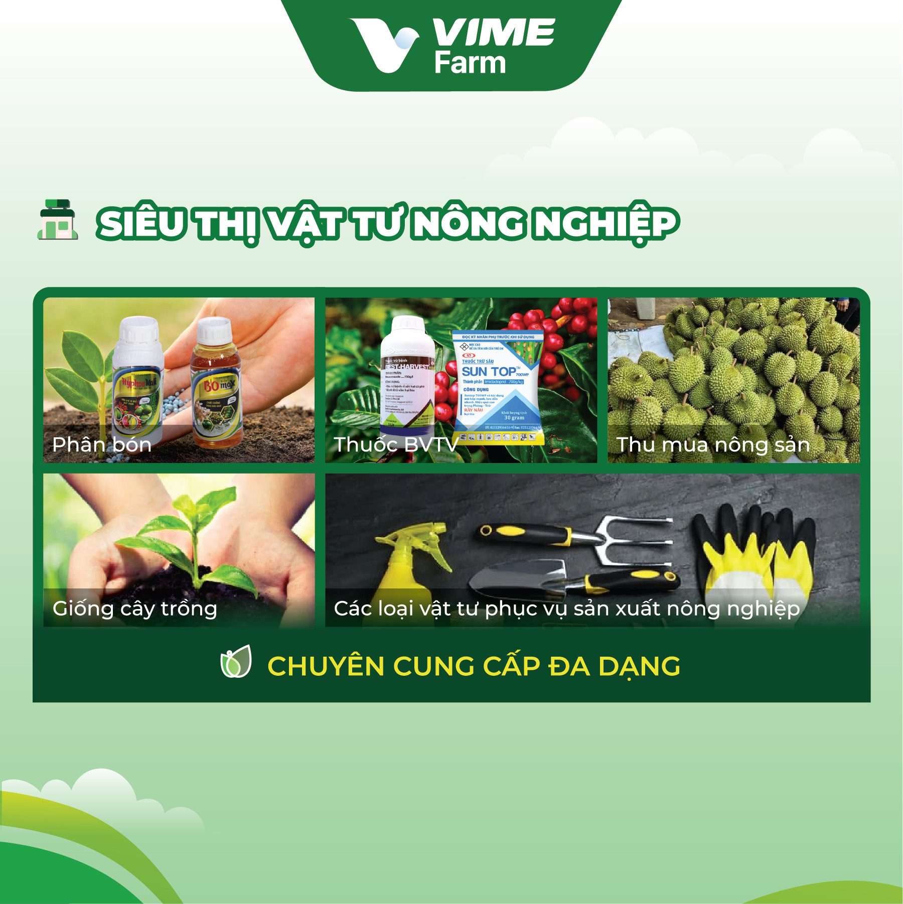 Siêu thị Vật tư Nông nghiệp – VIME Farm Đồng Nai ảnh 1