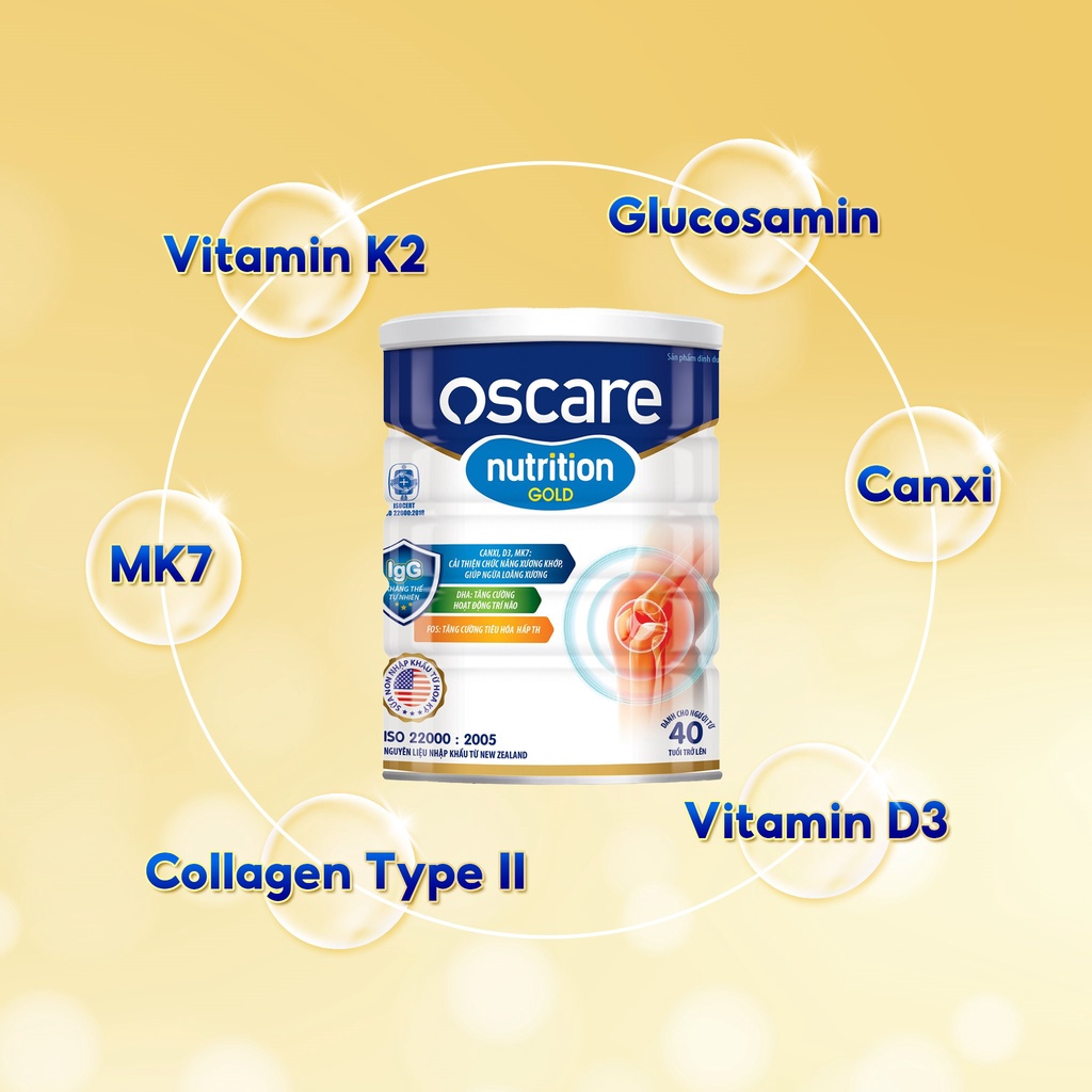 Sữa bột OSCARE Nutrition Gold ảnh 1