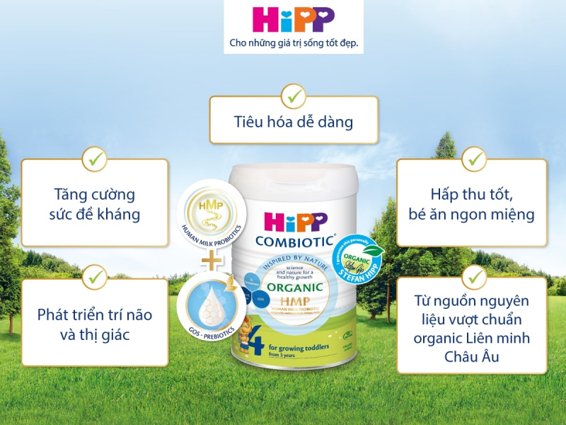 Sữa bột công thức HiPP 3 Organic Combiotic ảnh 2