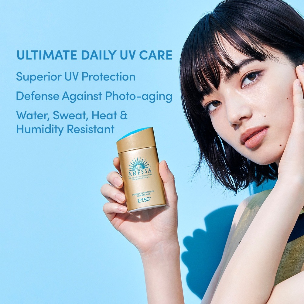 Sữa chống nắng Anessa Perfect UV Sunscreen Skincare Milk ảnh 2