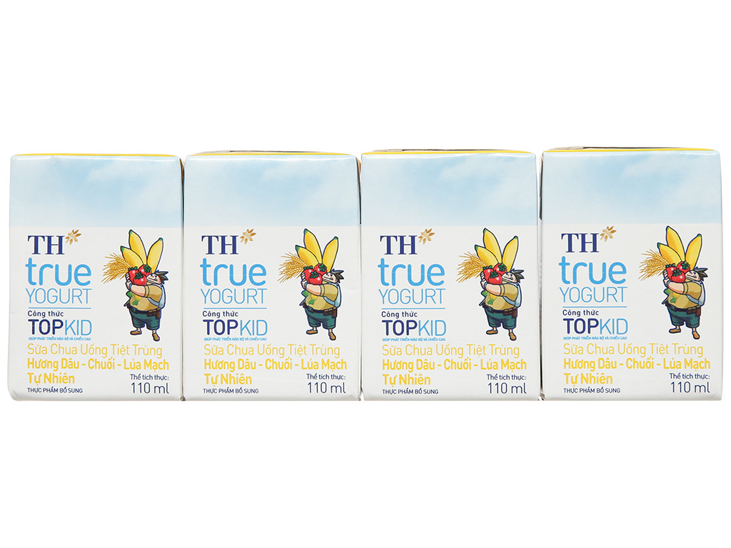 Sữa chua uống tiệt trùng TOPKID TH True Yogurt ảnh 2