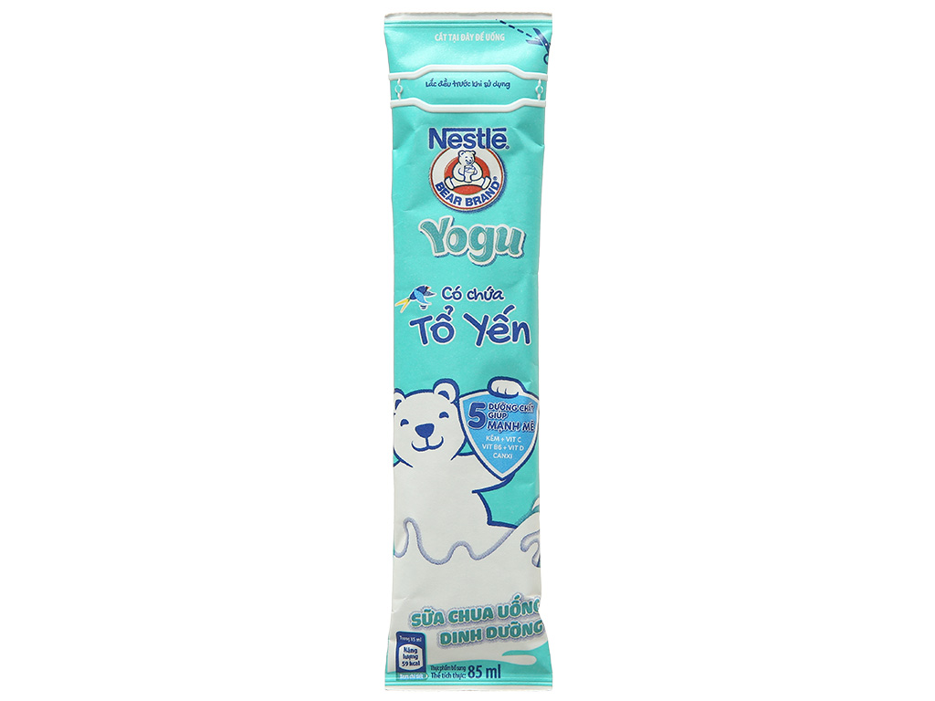 Sữa chua uống tổ yến Nestlé Yogu ảnh 2