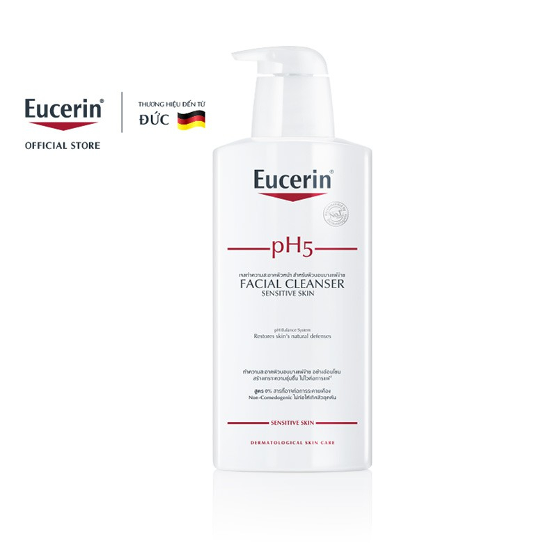 Sữa rửa mặt Eucerin pH5 Facial Cleanser ảnh 1