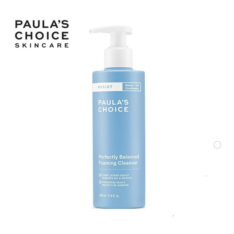 Sữa rửa mặt Paula's Choice Resist Perfectly Balanced Foaming Cleanser ảnh 1