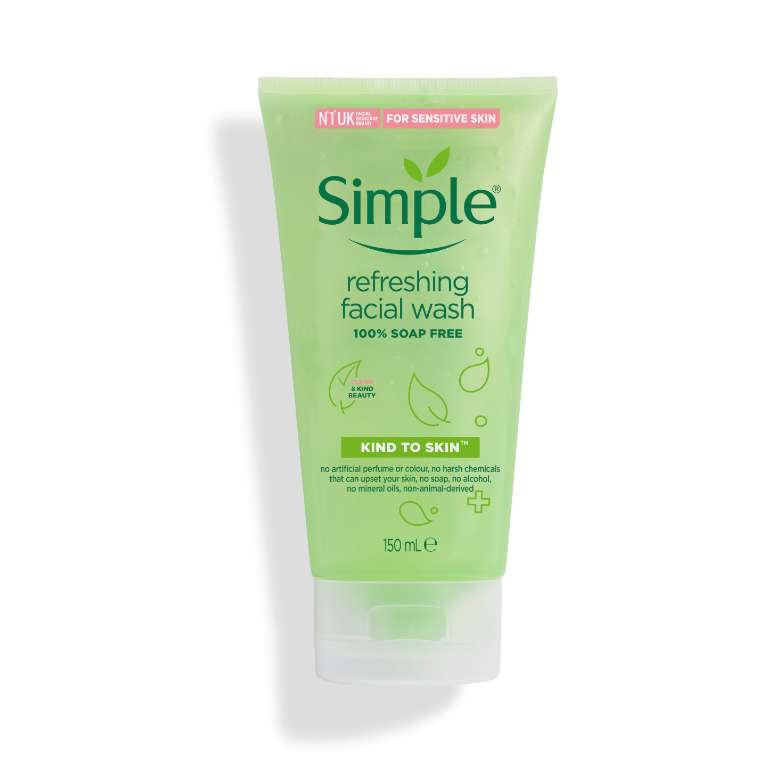 Sữa rửa mặt  Simple Kind To Skin Refreshing Facial Wash ảnh 1