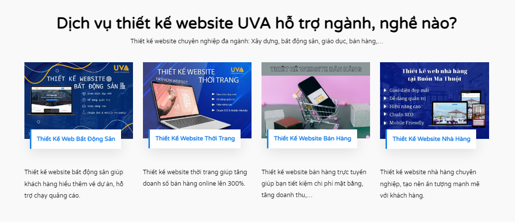 UVA Website Development ảnh 2