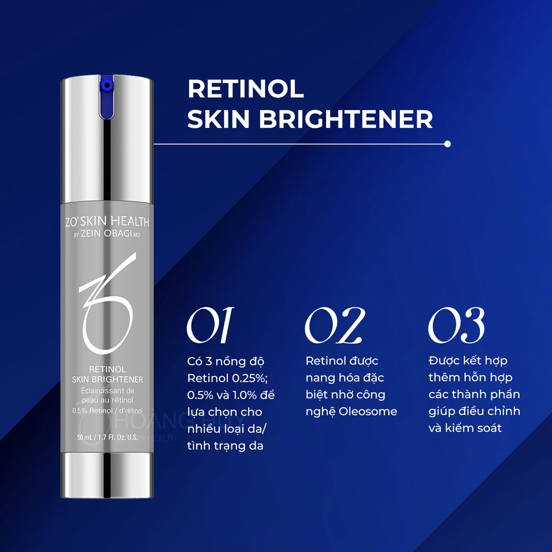 Kem dưỡng trắng da Zo Retinol 1% ảnh 2