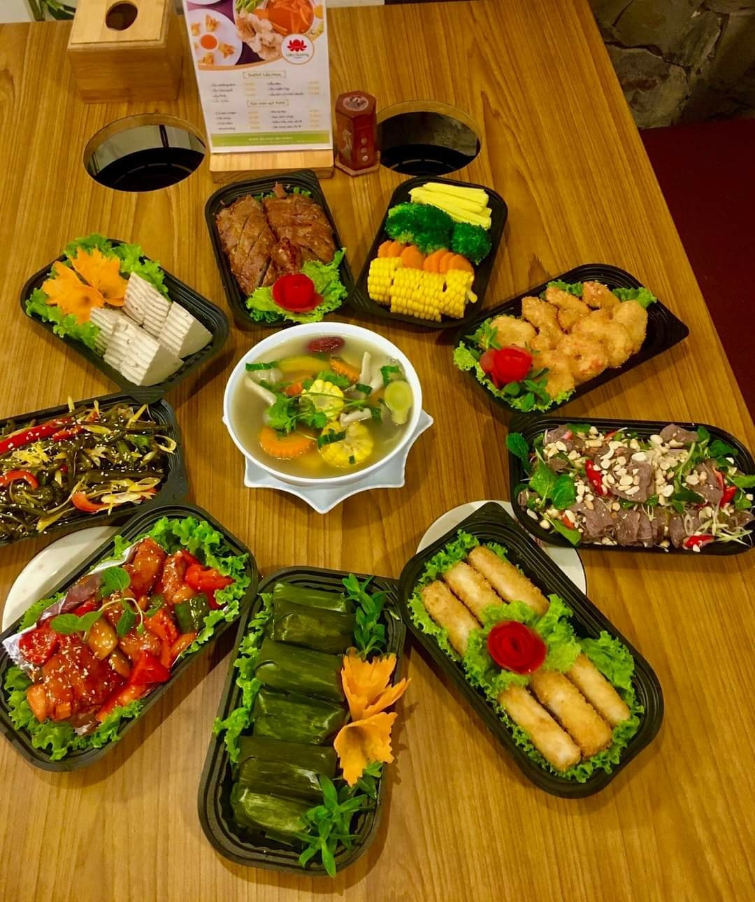 buffet lẩu chay Thiên Hương ảnh 3