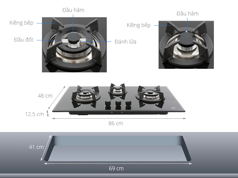 Bếp gas Teka ảnh 1