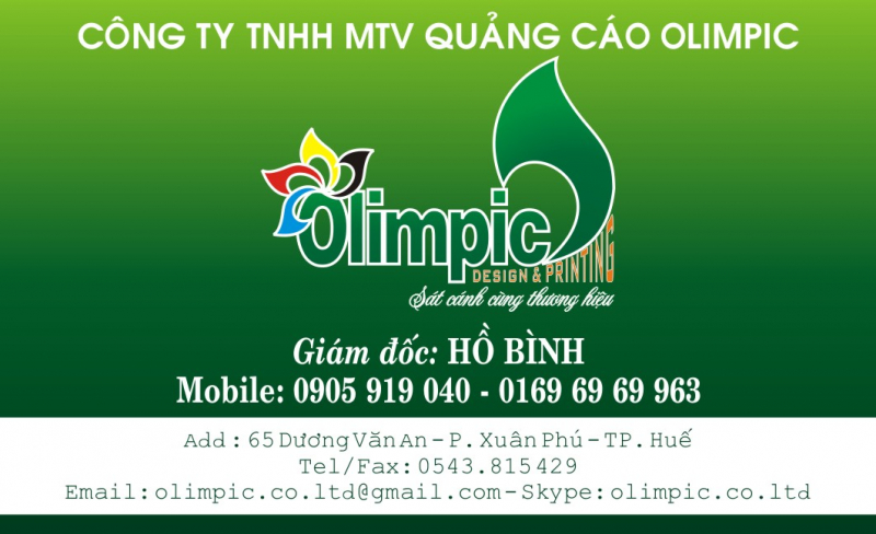 Công ty quảng cáo Olimpic Huế ảnh 2