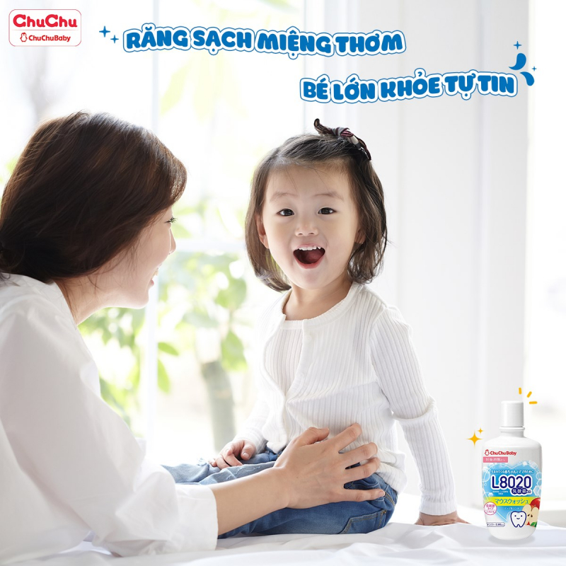 Nước Súc Miệng Lợi Khuẩn L8020 của ChuChuBaby ảnh 1