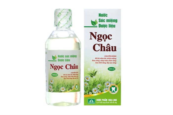 Nước súc miệng dược liệu Ngọc Châu ảnh 1