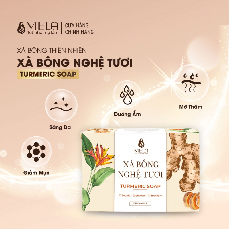 Xà bông nghệ tươi Mela ảnh 1