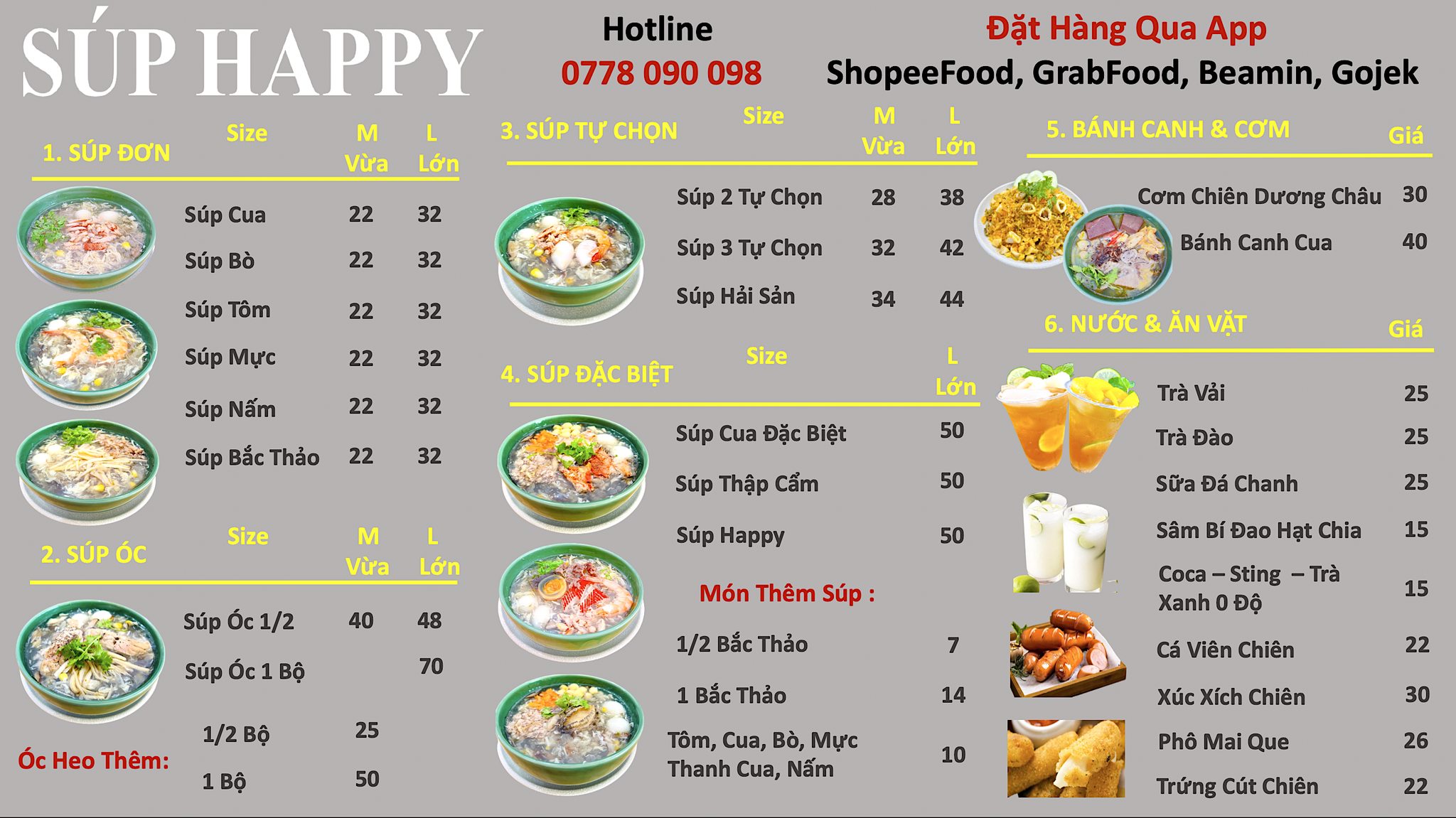 Súp Happy ảnh 1