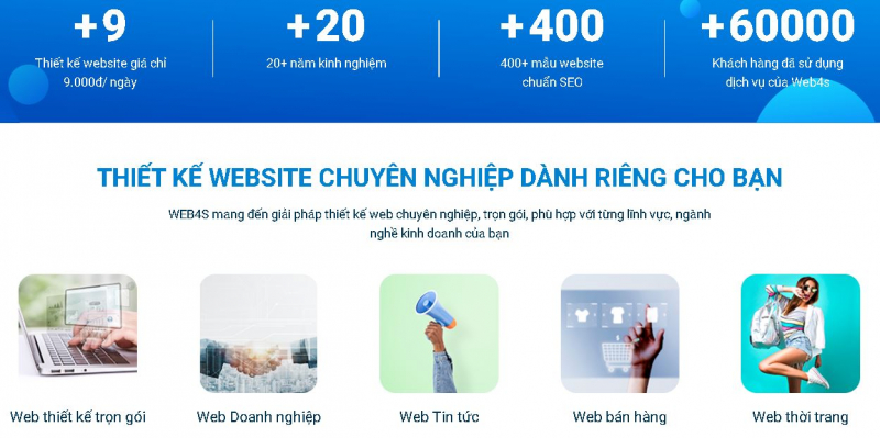 Thiết kế Web4s ảnh 1