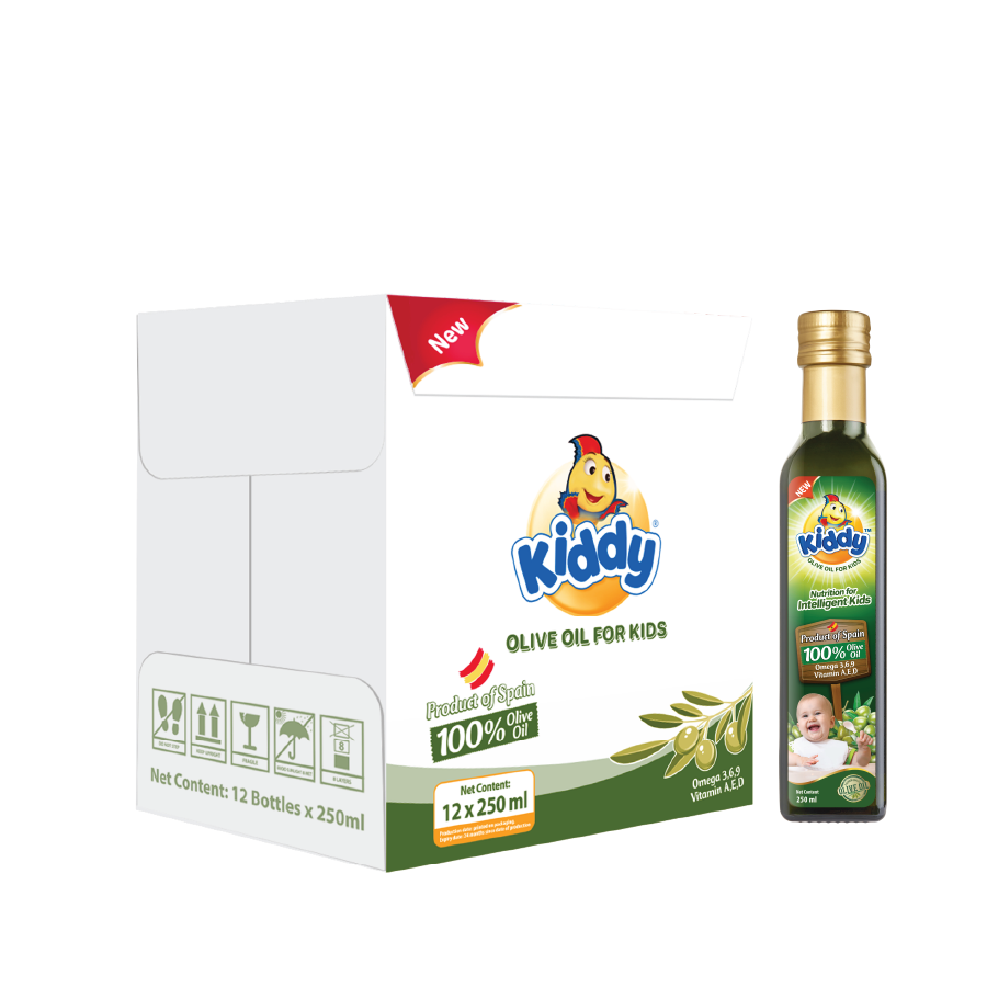 Dầu Ô-Liu dinh dưỡng cho trẻ em nhãn hiệu Kiddy ảnh 2