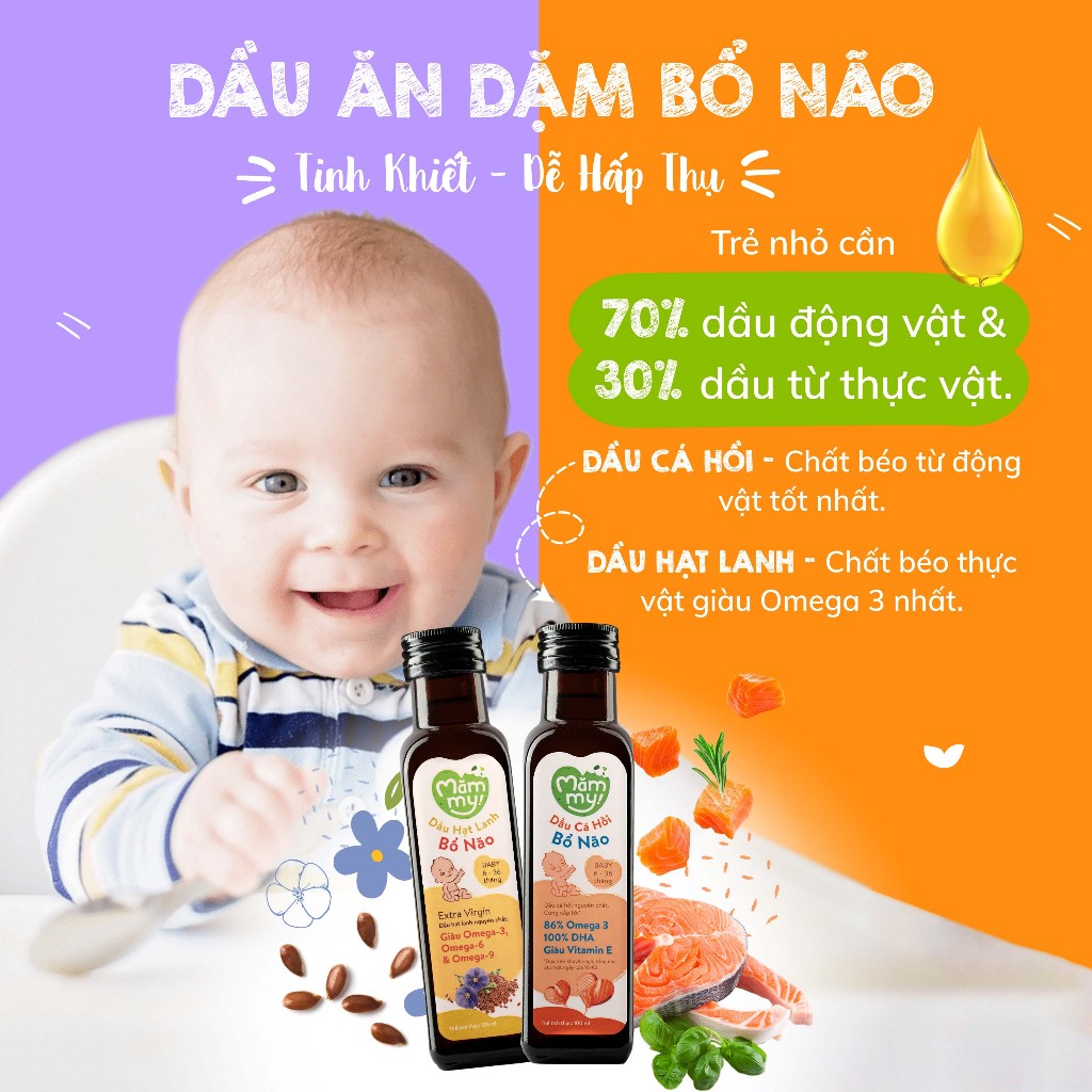 Dầu ăn dặm bổ não Mămmy ảnh 2