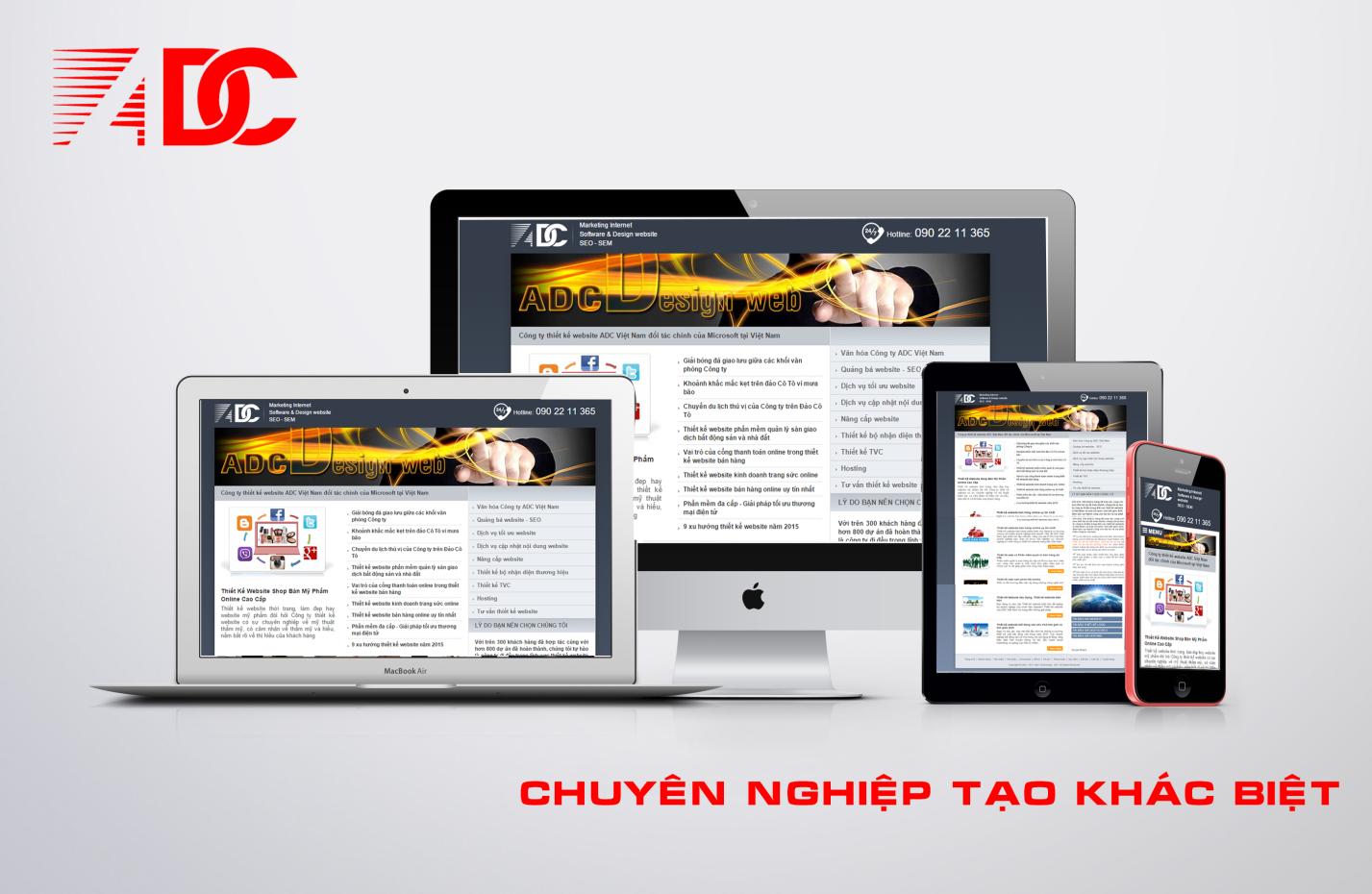 Công ty thiết kế website ADC ảnh 1