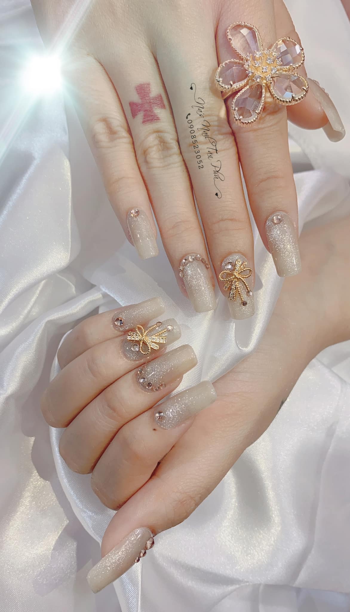 Chuẩn bị cho ngày cưới yuri nail studio tân phú nail đẹp mi xinh Tại TP HCM
