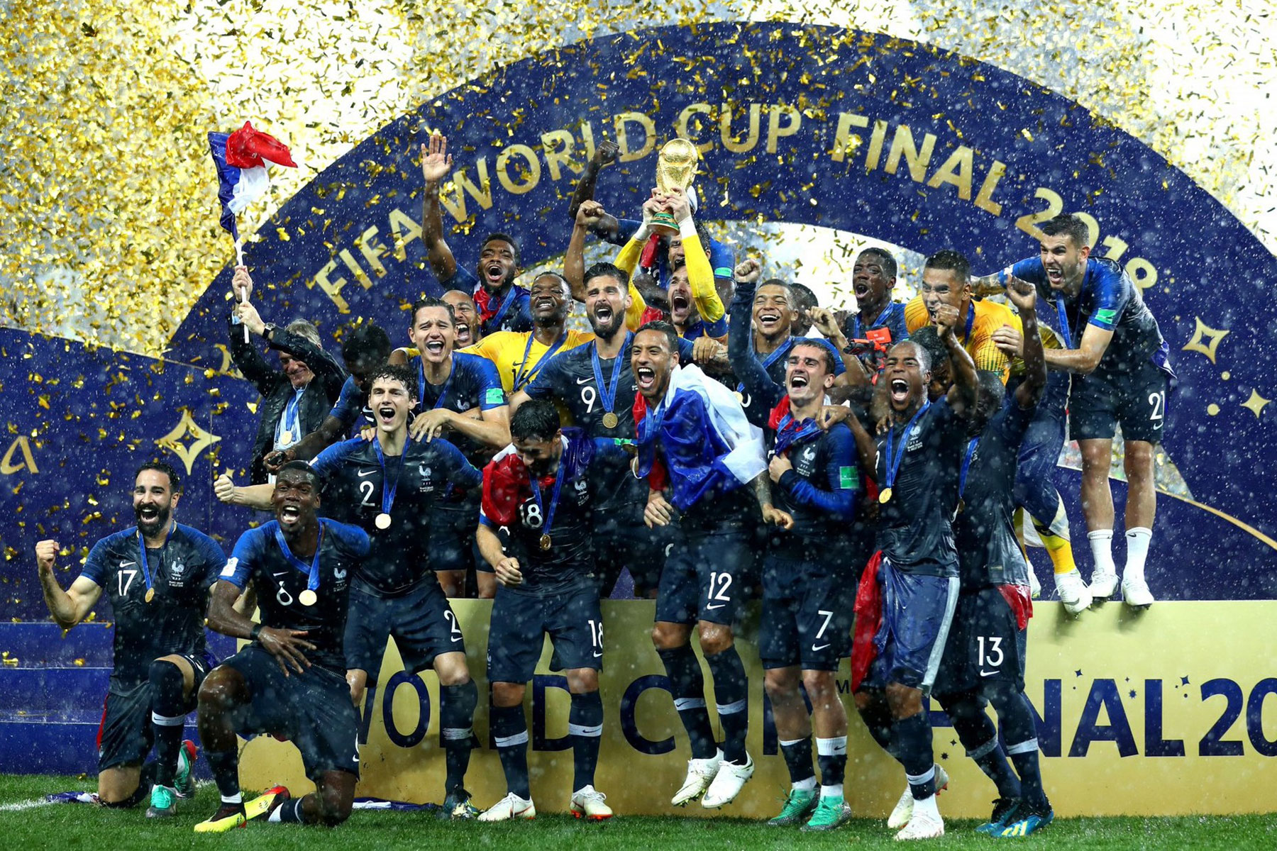 Pháp vô địch World Cup 2018 đầy thuyết phục ảnh 1