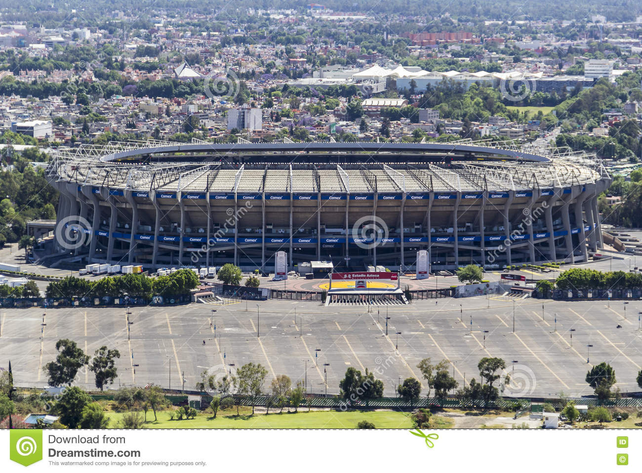 Estadio Azteca chính là sân bóng lớn nhất tại Mexico ảnh 1