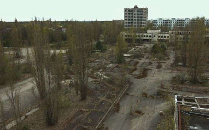 Thị trấn ma Pripyat của Ukrainie. ảnh 1