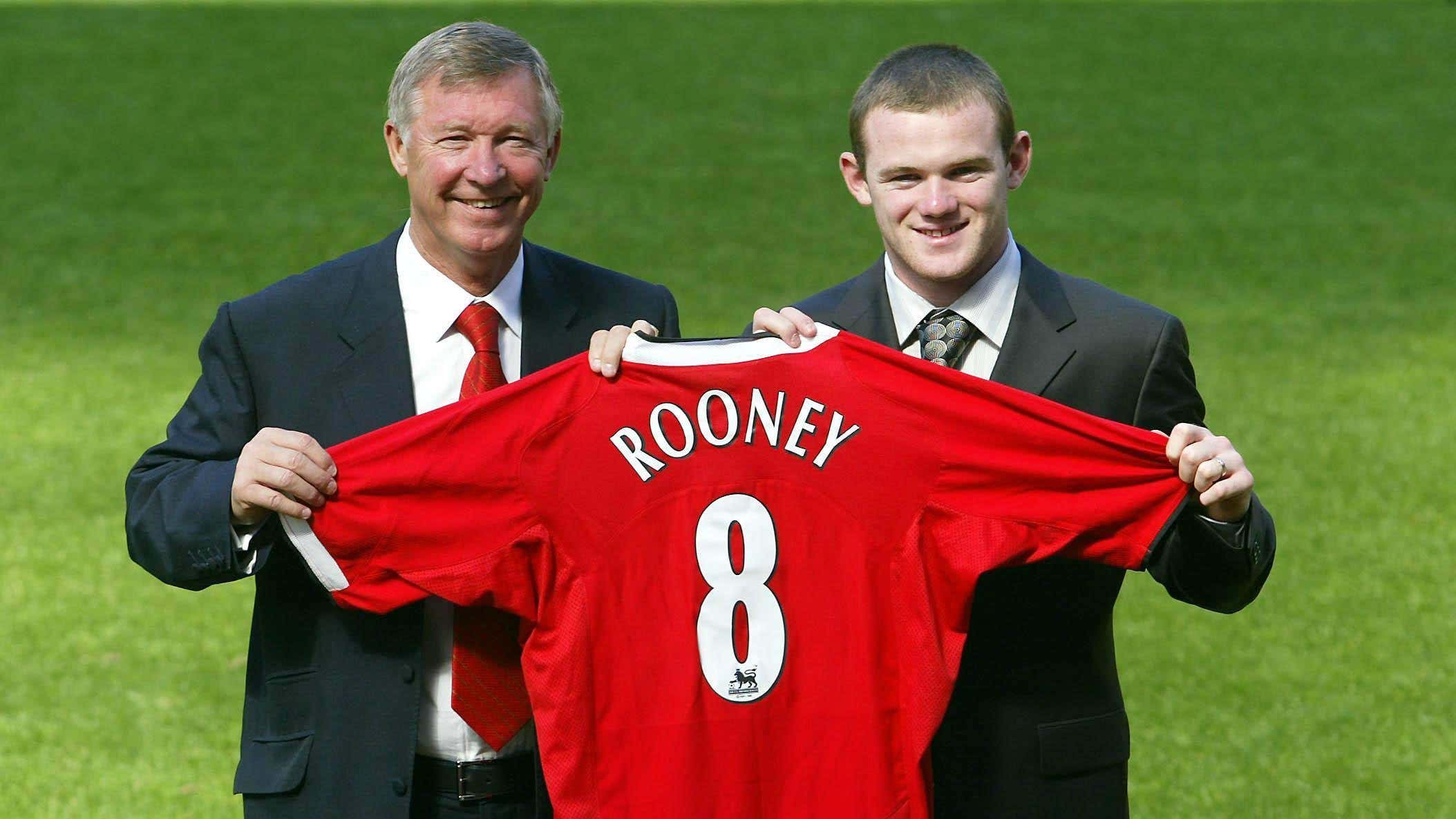 Sir Alex Ferguson rất vui khi có được chữ kí của Wayne Rooney ảnh 1