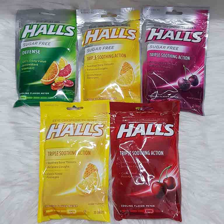 Kẹo Ngậm Trị Ho Halls ảnh 1