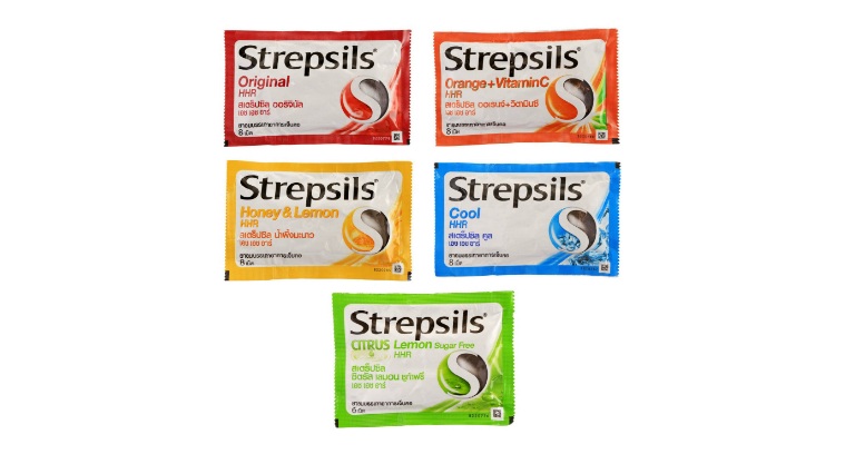 Kẹo ngậm trị ho Strepsils Original ảnh 1