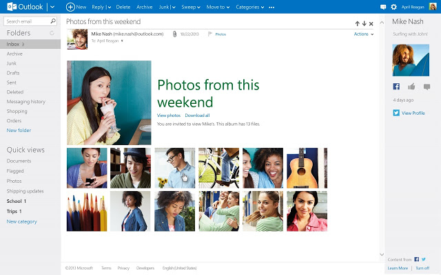 Outlook.com ảnh 2