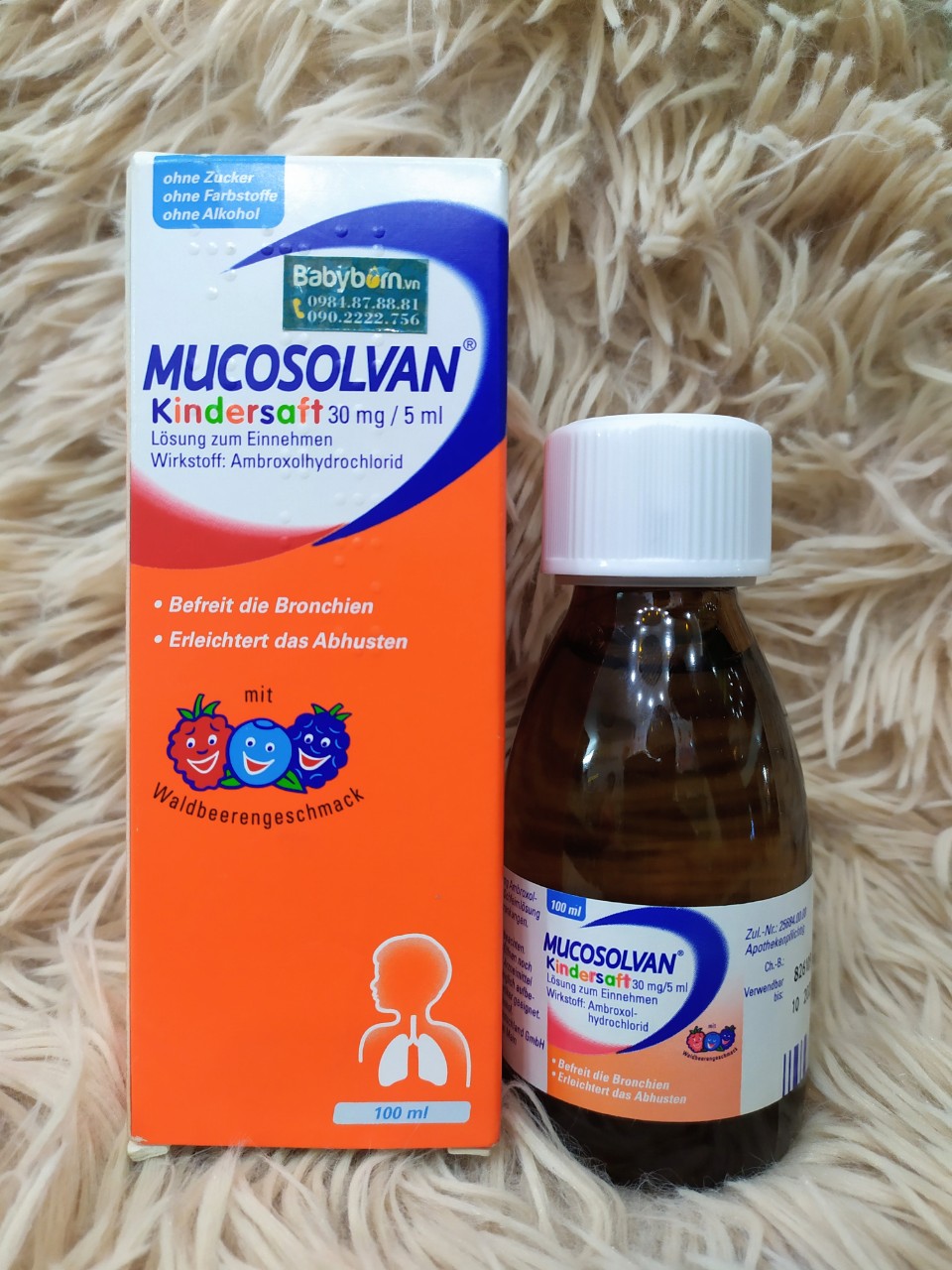 Siro ho Mucosolvan ảnh 2