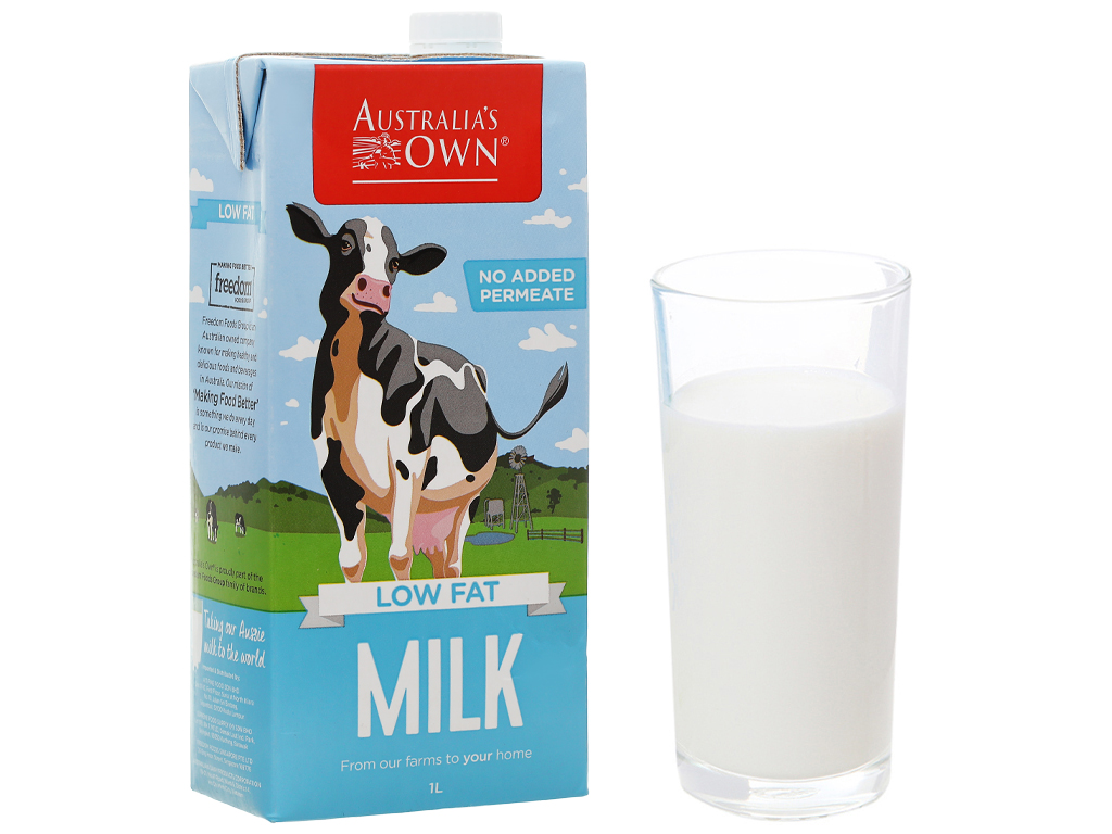 Sữa tươi ít béo Australia’s Own Milk ảnh 1