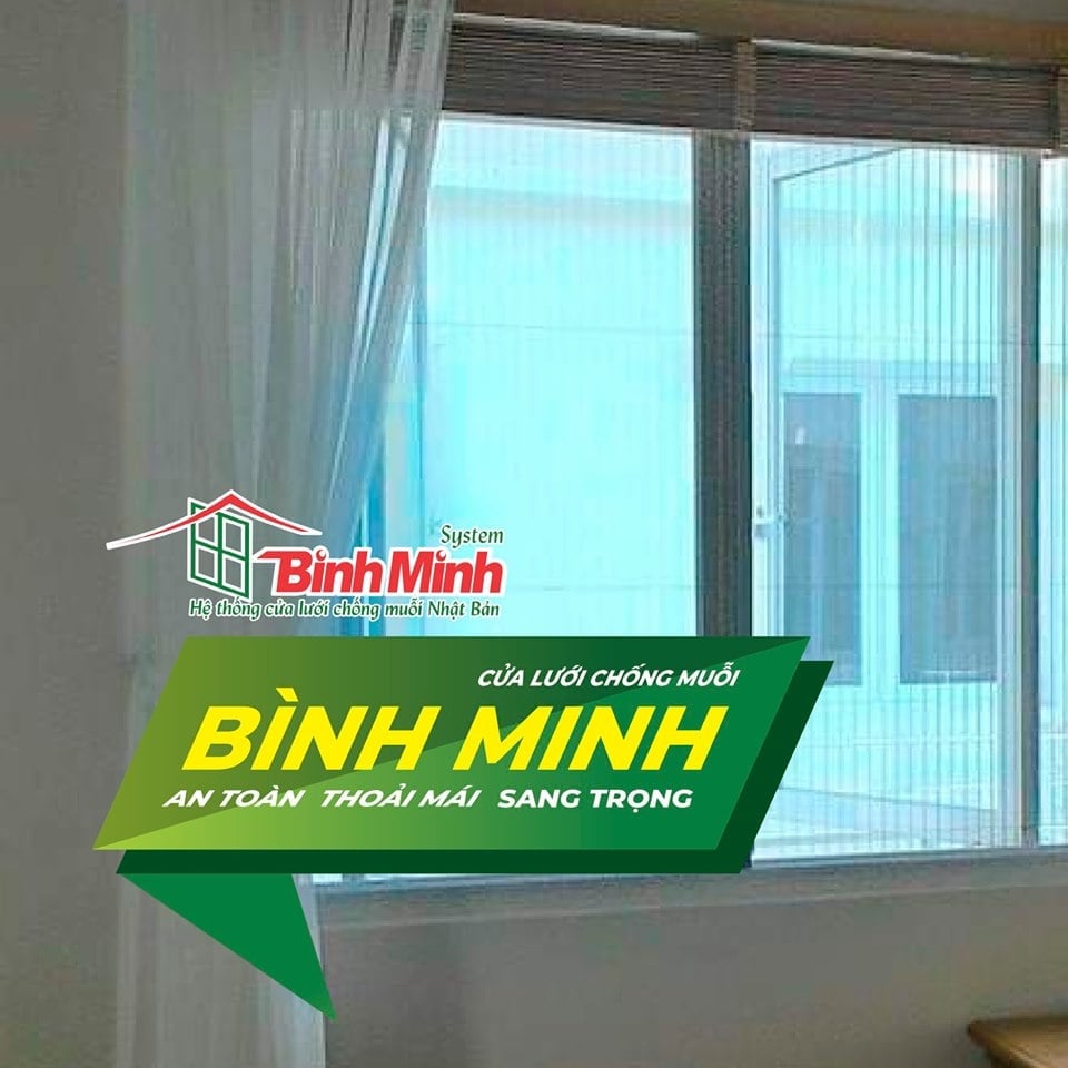 Cửa lưới chống muỗi Bình Minh ảnh 2