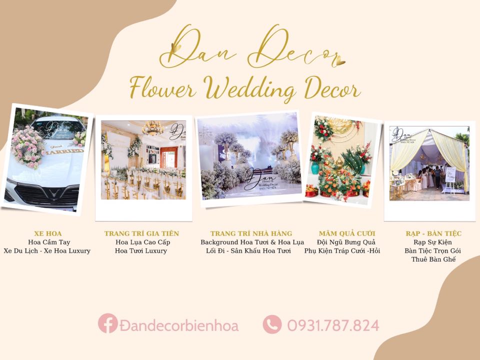 Đan Flower Wedding Decor ảnh 1