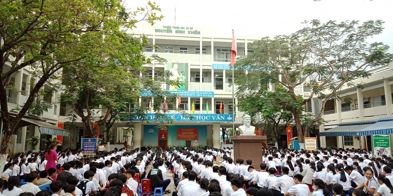 Trường THCS Nguyễn Bỉnh Khiêm - Liên Chiểu - Đà Nẵng ảnh 1
