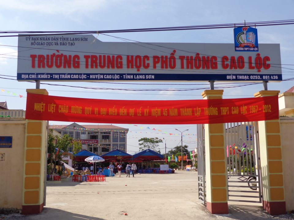 Trường THPT Cao Lộc ảnh 1