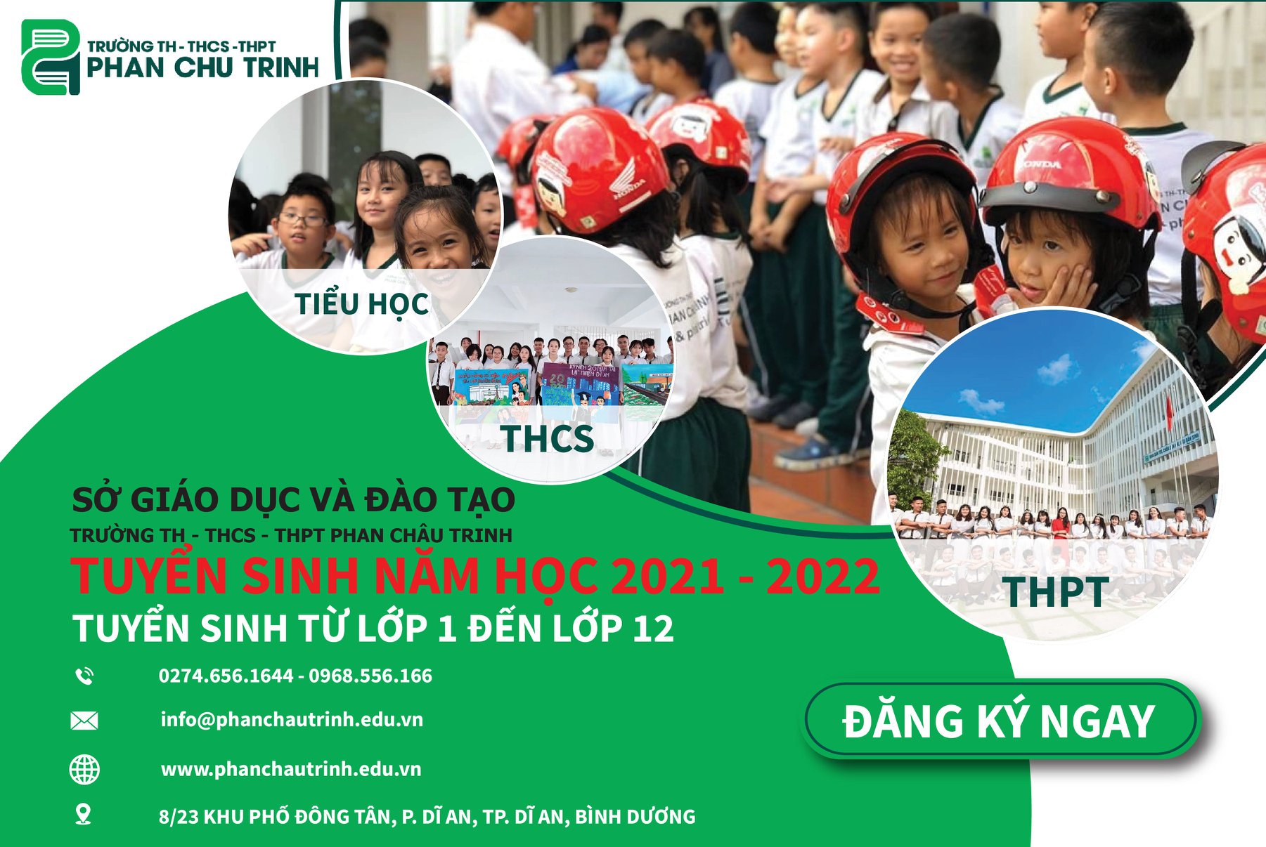 Trường TH - THCS - THPT Phan Chu Trinh ảnh 2