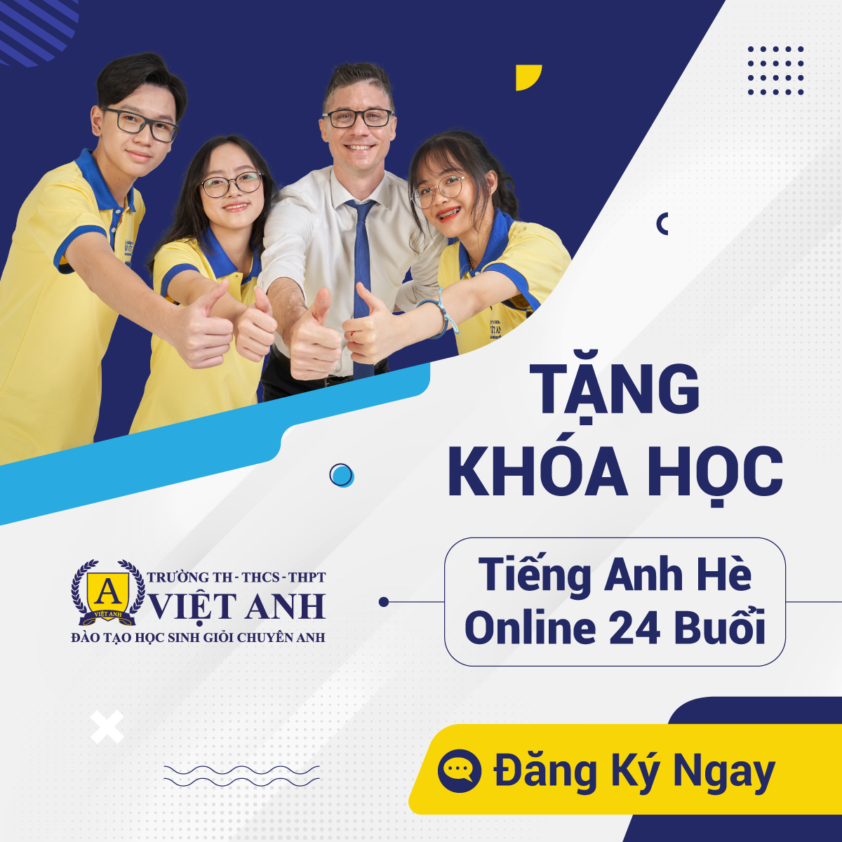Trường Tiểu học - THCS - THPT Việt Anh ảnh 1